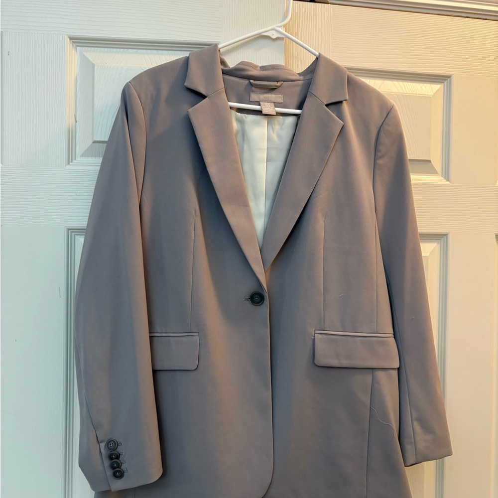 Women's Classic Gray Blazer